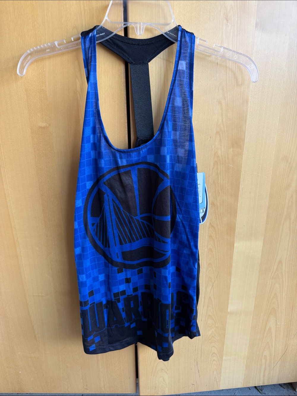 Under Armour Blue and Black Racerback Tank Top